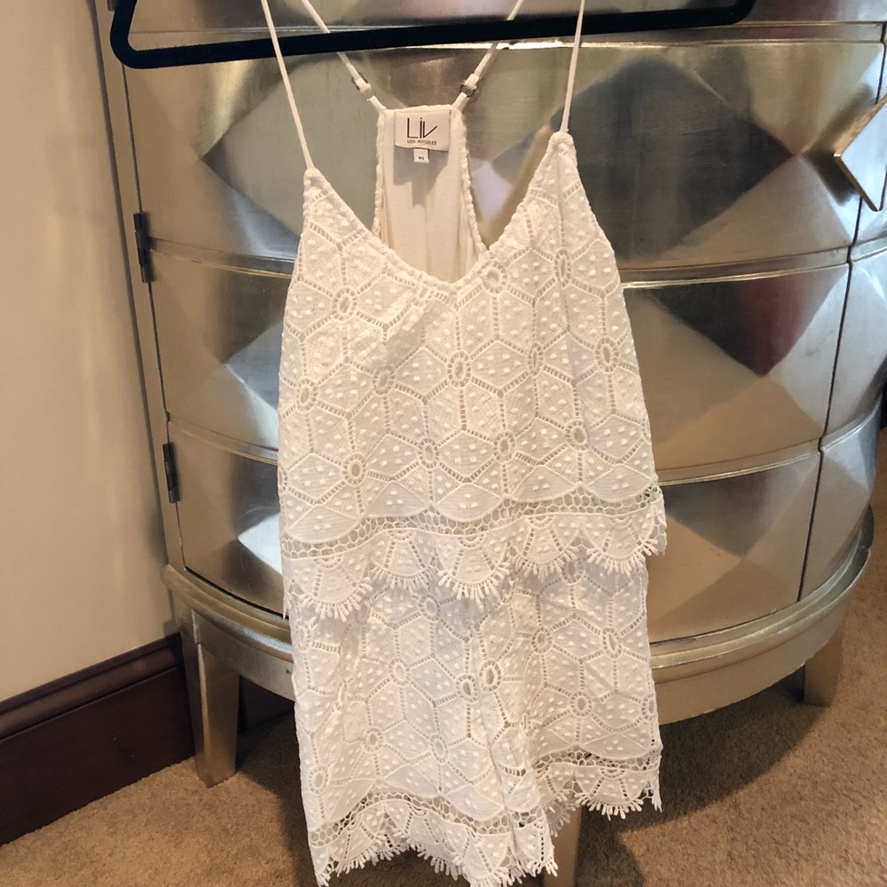 White romper